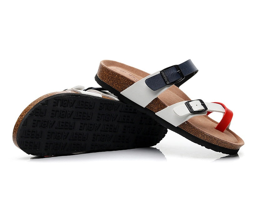 Cork Slippers Women's Non-slip Soft Bottom Flip Flops