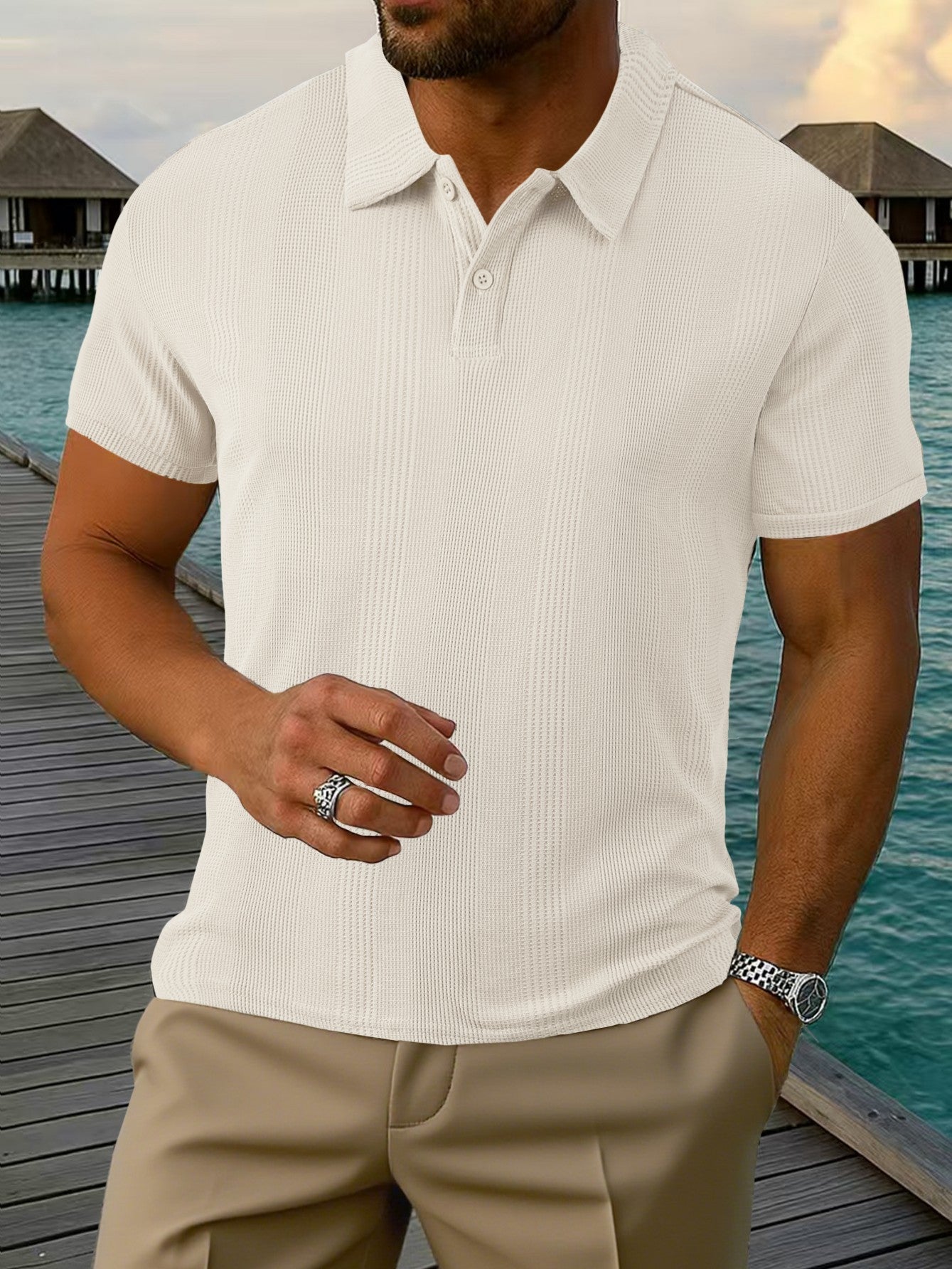 Textured Summer Shirt