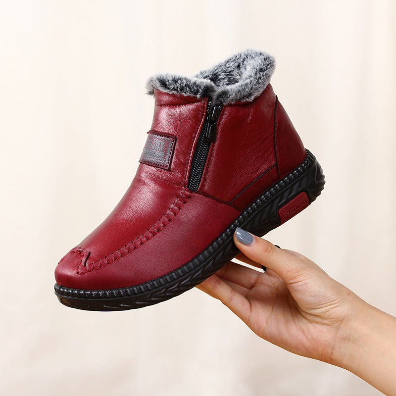 Women's Waterproof Leather Boots