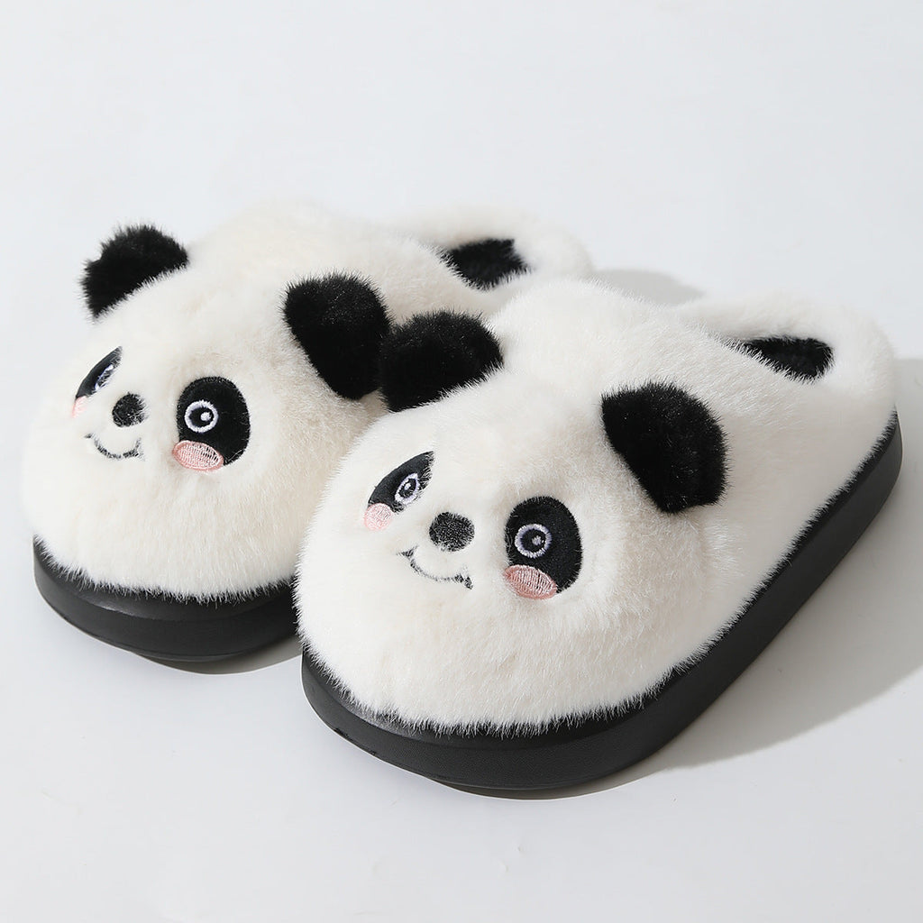 Panda Fluffy Slippers