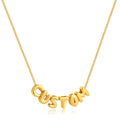 Personalized Bubble Necklace