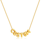 Personalized Bubble Necklace