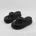 Thick Soled Flip-flops For Female Summer Wear Small High Heel Sandals