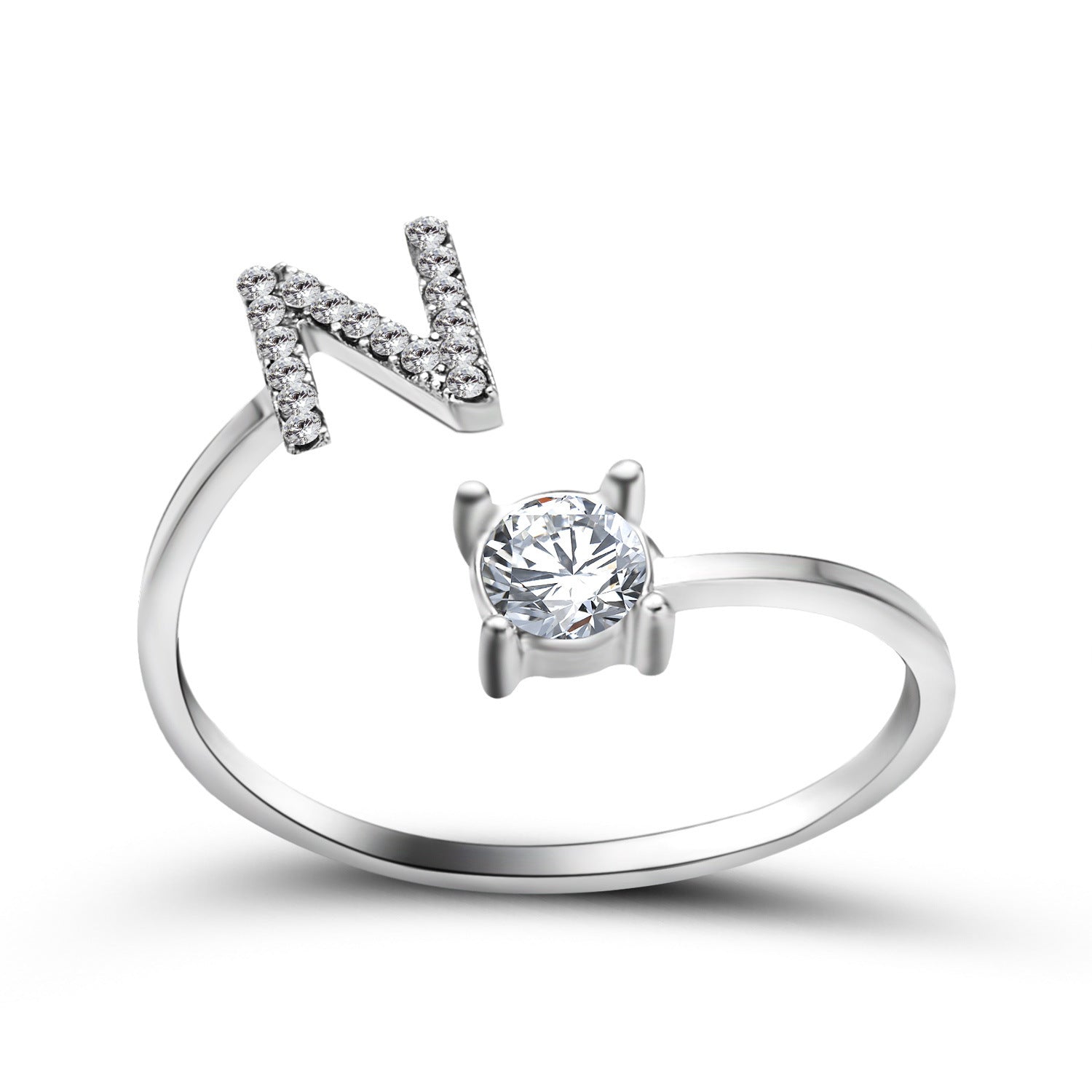 Personalized Letter Ring