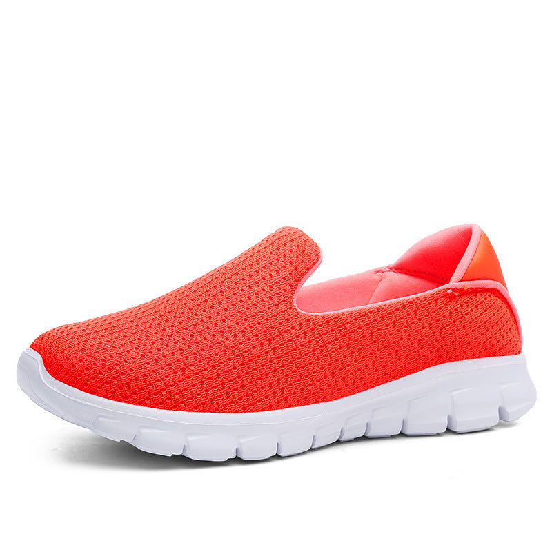 Wide Slip-On Walking Shoes