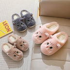 Cozy Kitten Plush Slippers