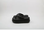 Thick Soled Flip-flops For Female Summer Wear Small High Heel Sandals