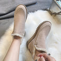 Suede Marten Boots