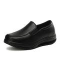 Flat Leather Rocking Bottom Nurse Shoes