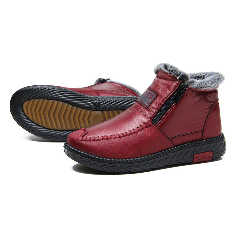 Women's Waterproof Leather Boots