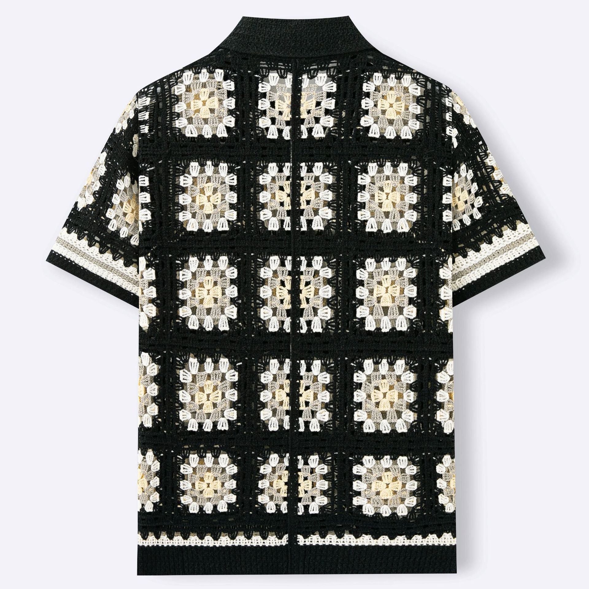 Midnight Crochet Shirt