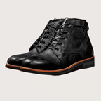 Retro Lace-Up Ankle Boots