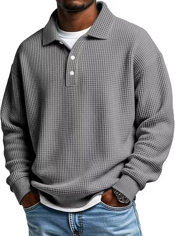 Waffle Knit Polo