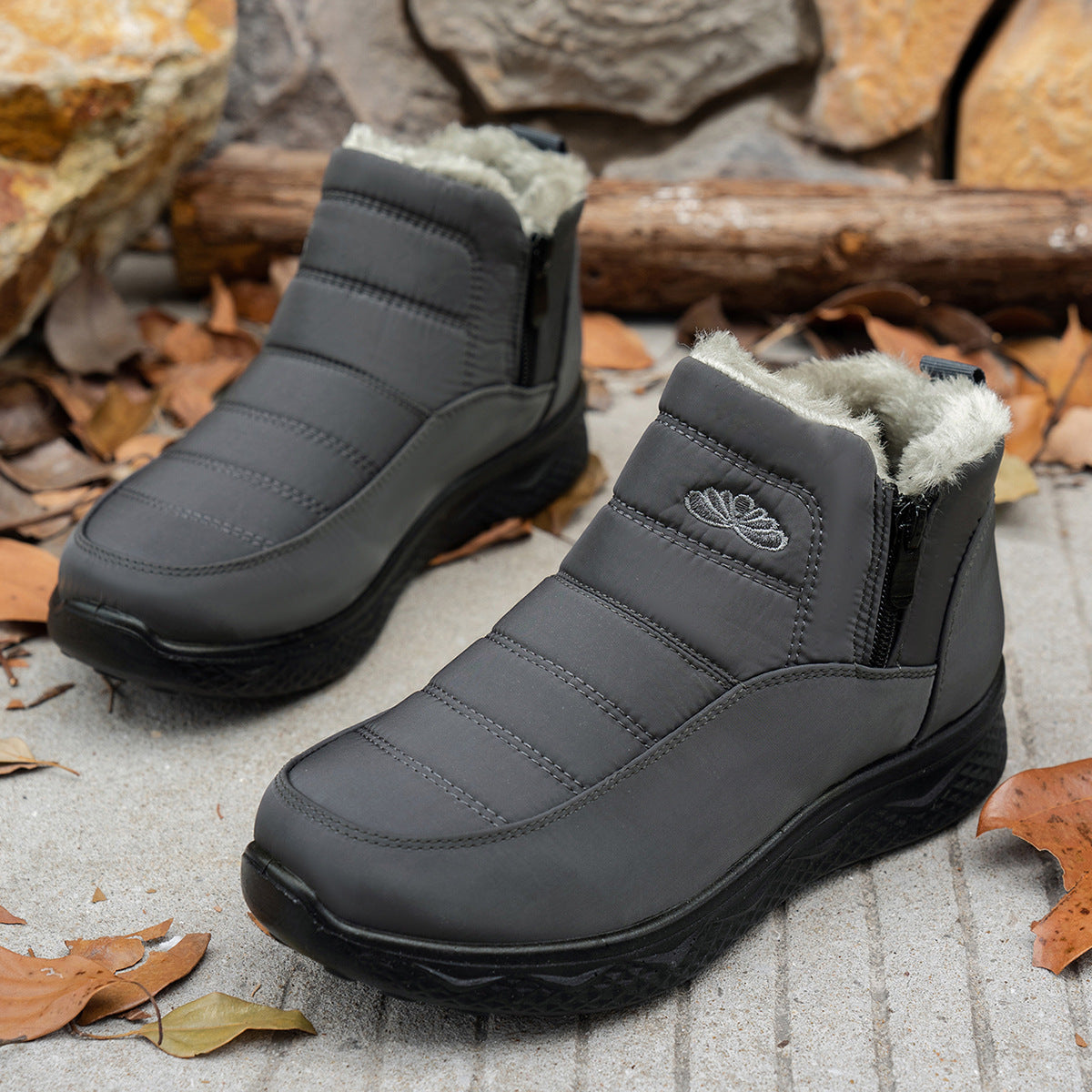 Waterproof Flat Winter Snow Boots for Women