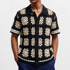 Midnight Crochet Shirt