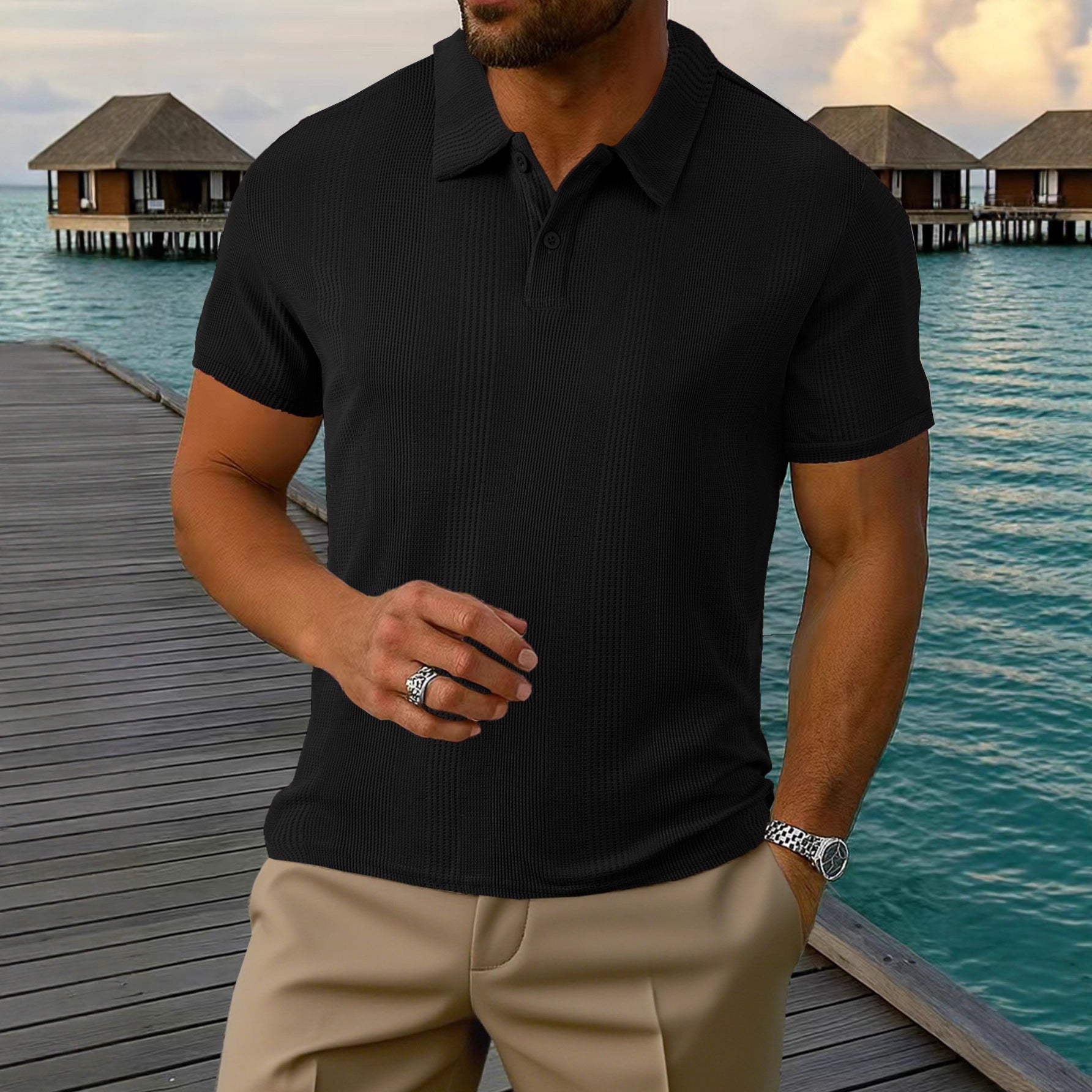 Textured Summer Shirt