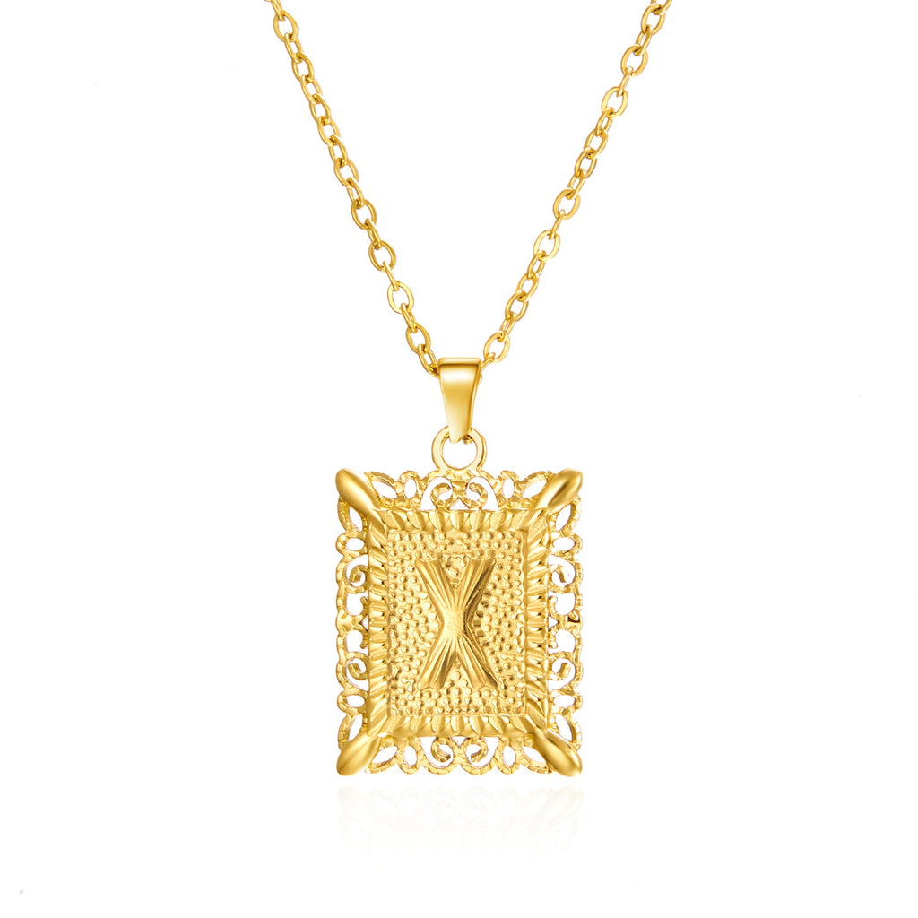 Initial Letter Necklace