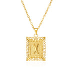 Initial Letter Necklace