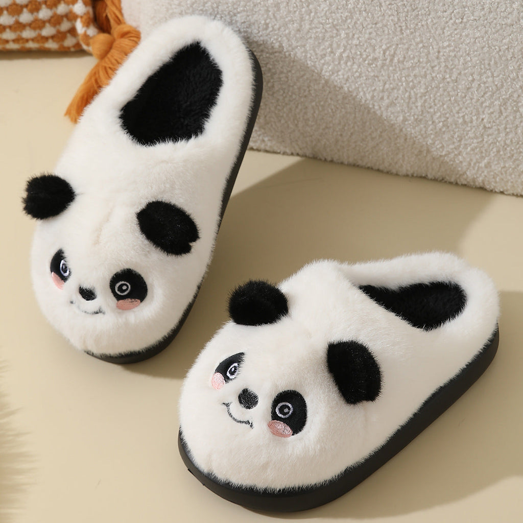 Panda Fluffy Slippers