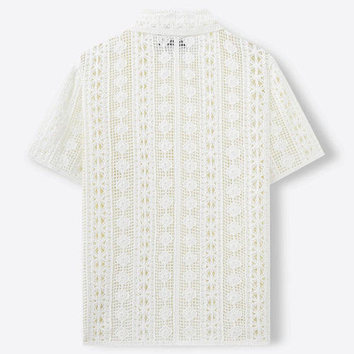 Coastal Crochet Shirt