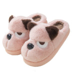 Cozy Puppy Plush Slippers
