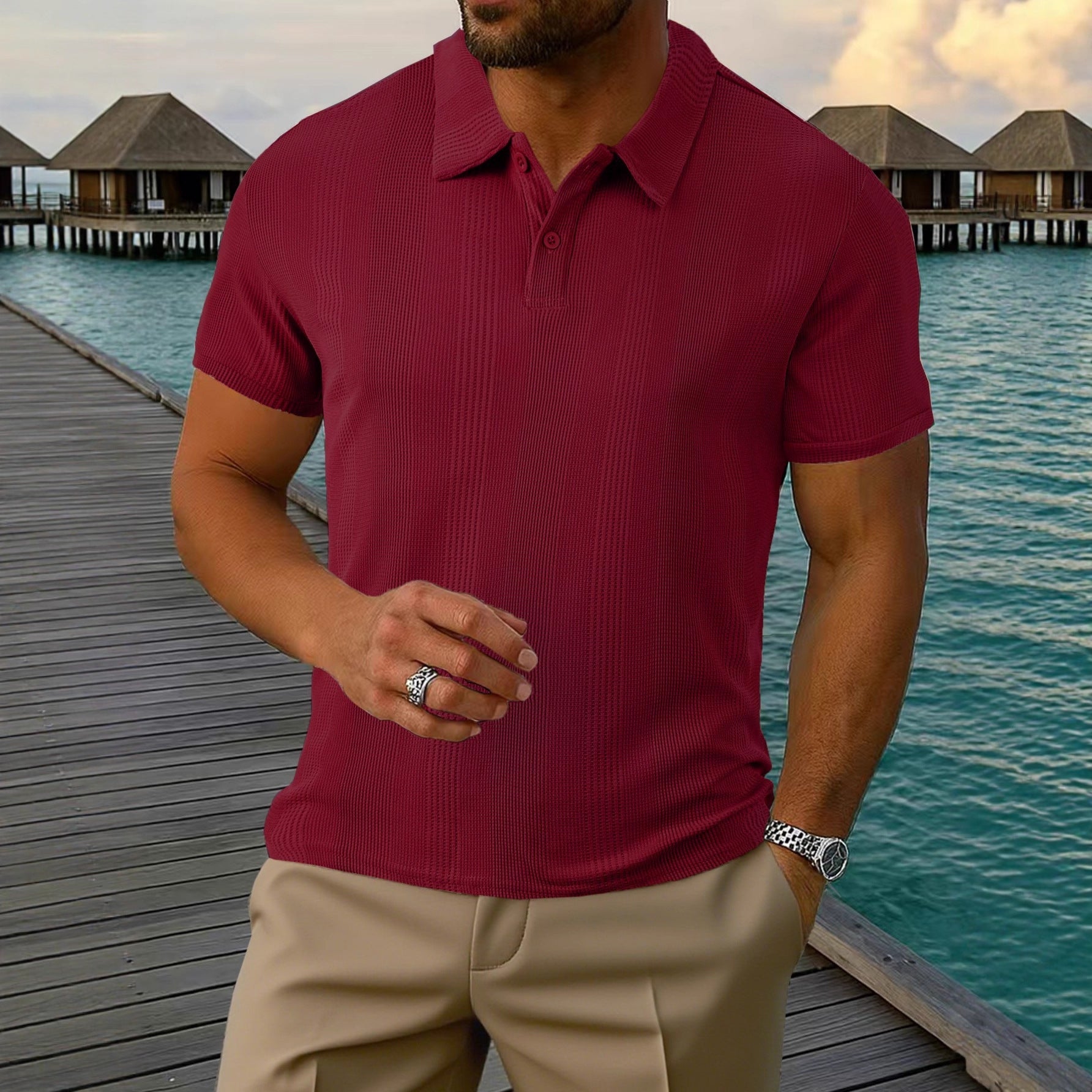 Textured Summer Shirt