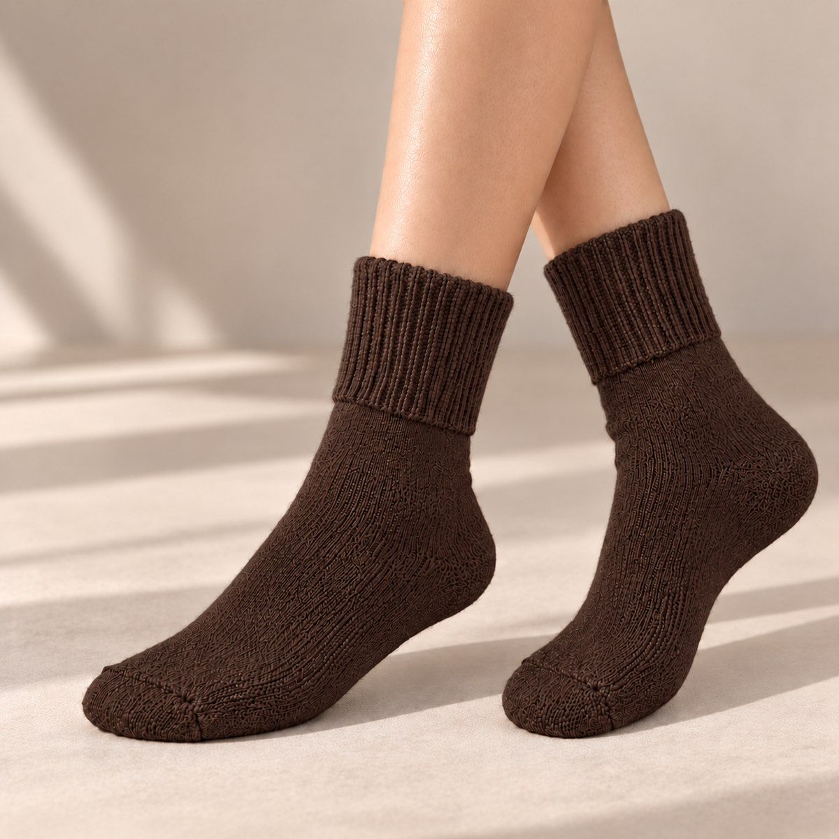 Avinly Cozy Sweater Socks (5-Pair Set)