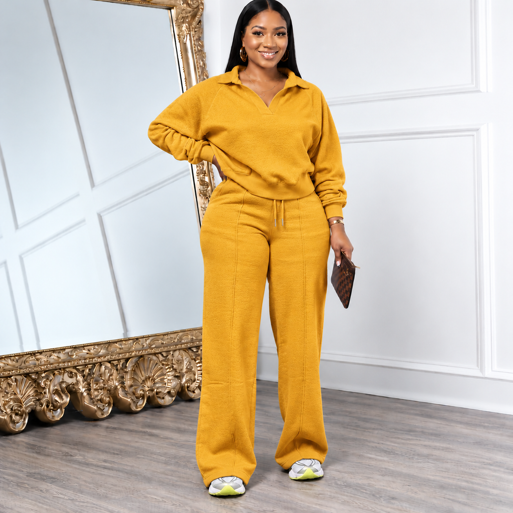 Avinly Cozy Collar Lounge Set