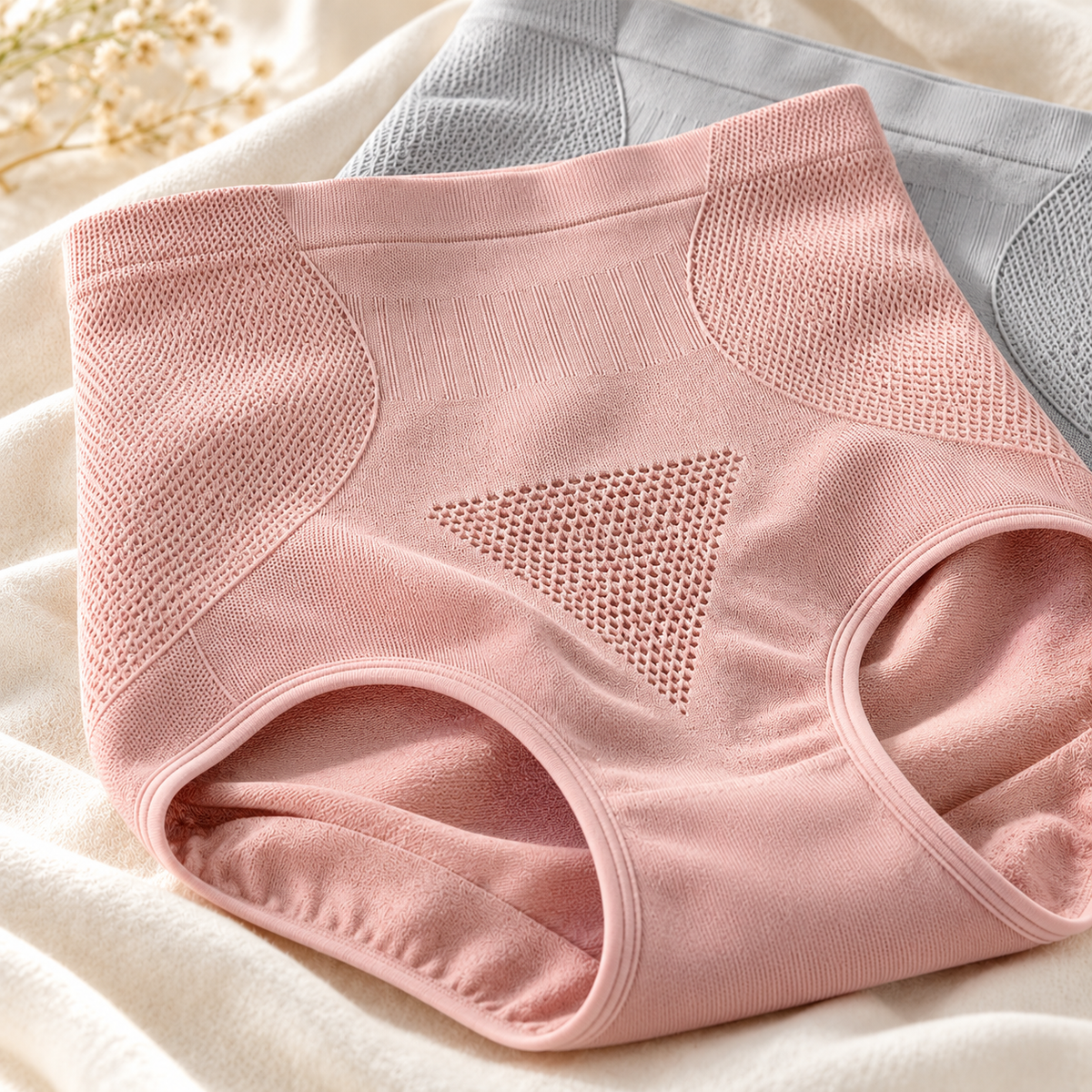 High-Waist Seamless Briefs (5-Pack)
