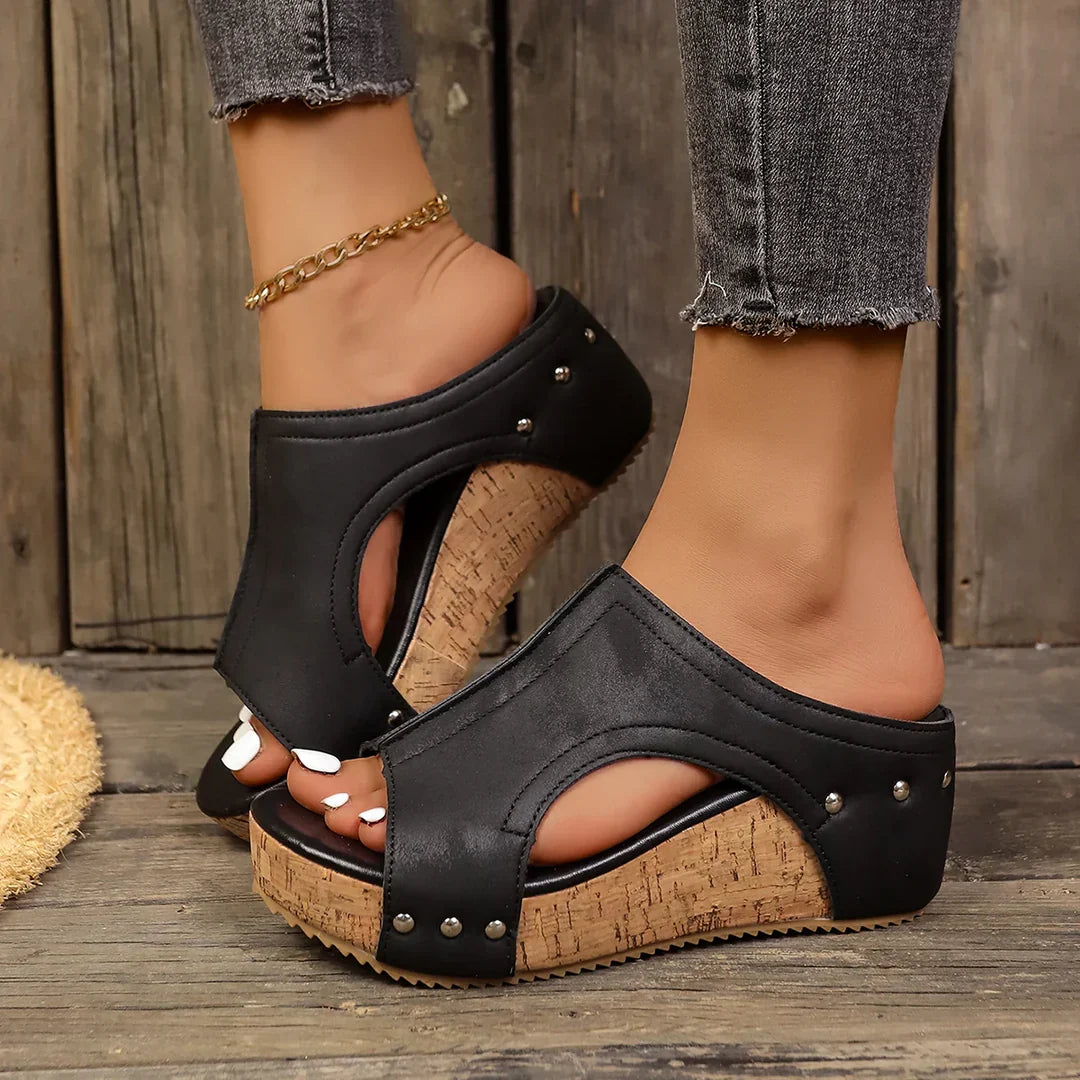 OrthoLift™ Support Wedge Sandals