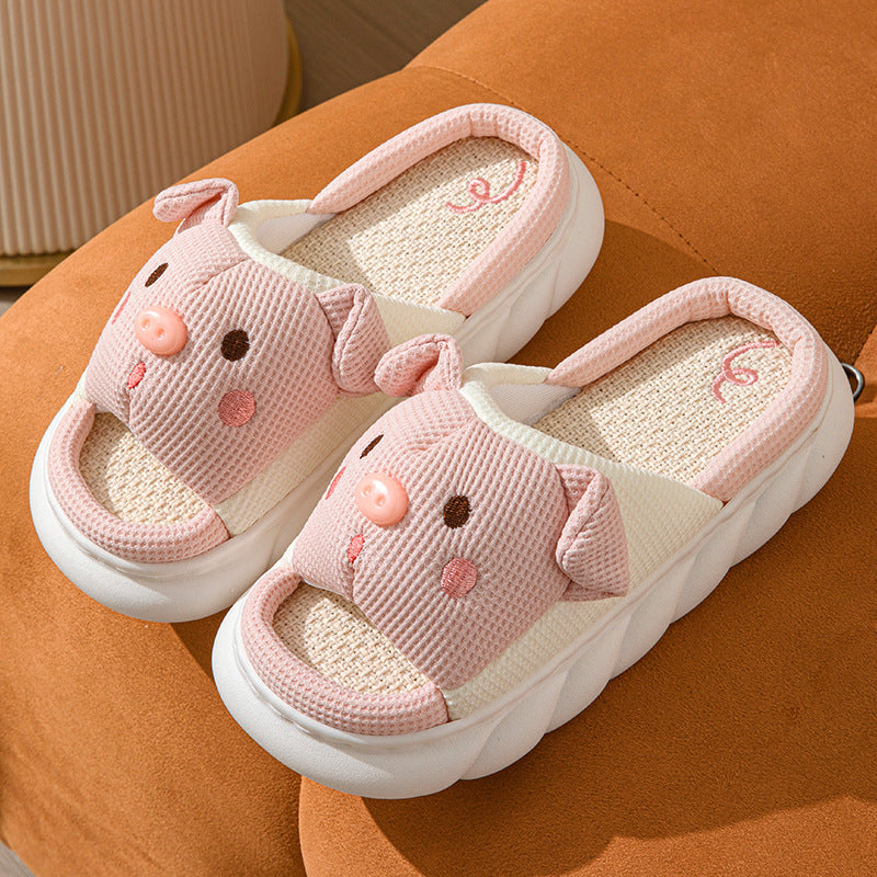 Piggy Plush Slippers