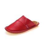 Non-slip Leather Slippers