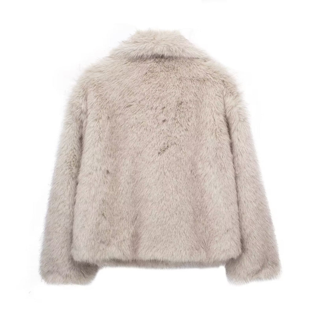 Fur Plush Coat