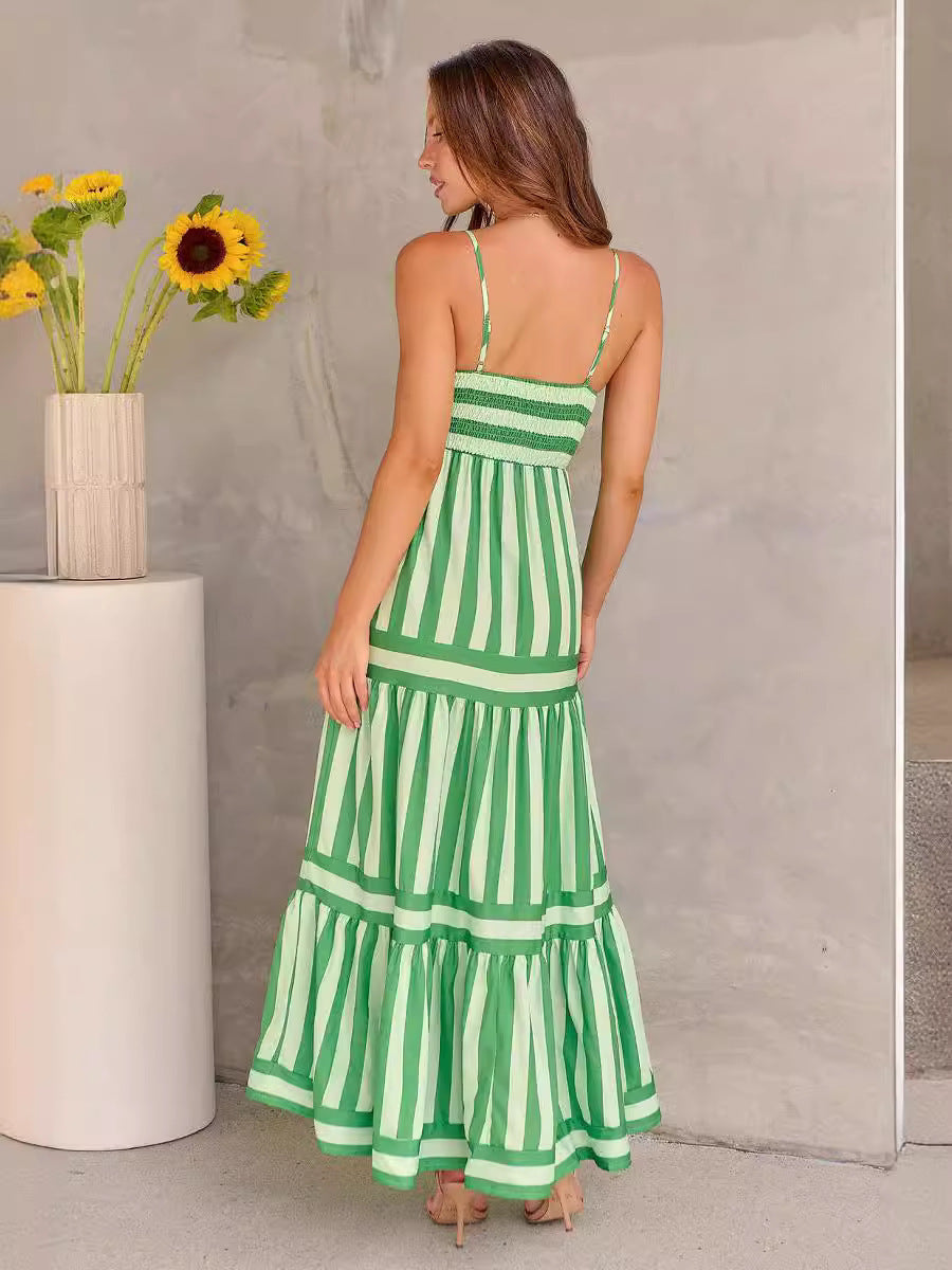 Lavender Boho Maxi Dress