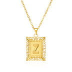 Initial Letter Necklace