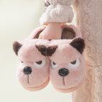 Cozy Puppy Plush Slippers