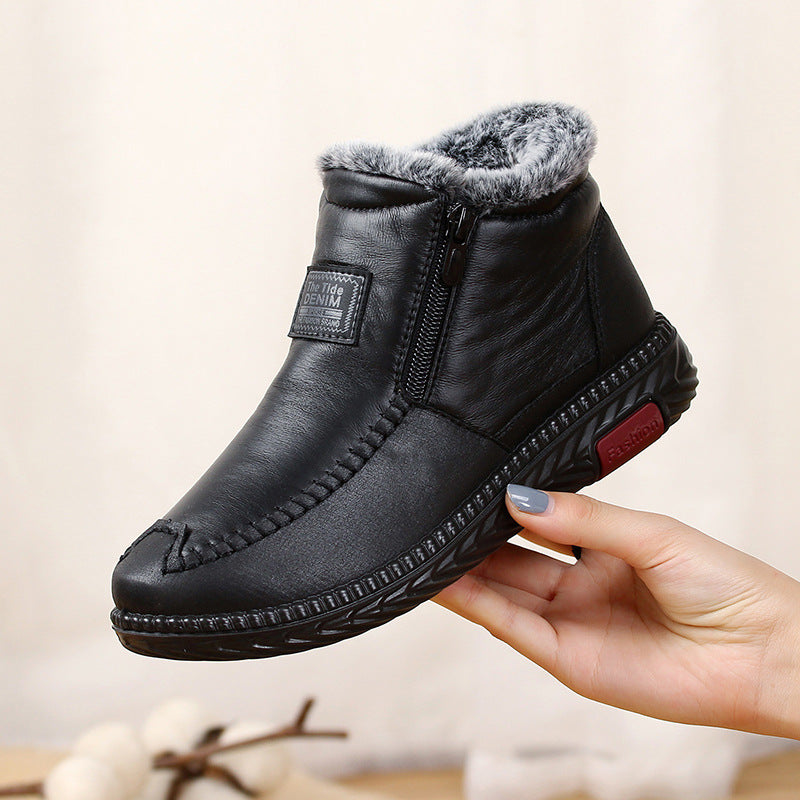 Women's Waterproof Leather Boots