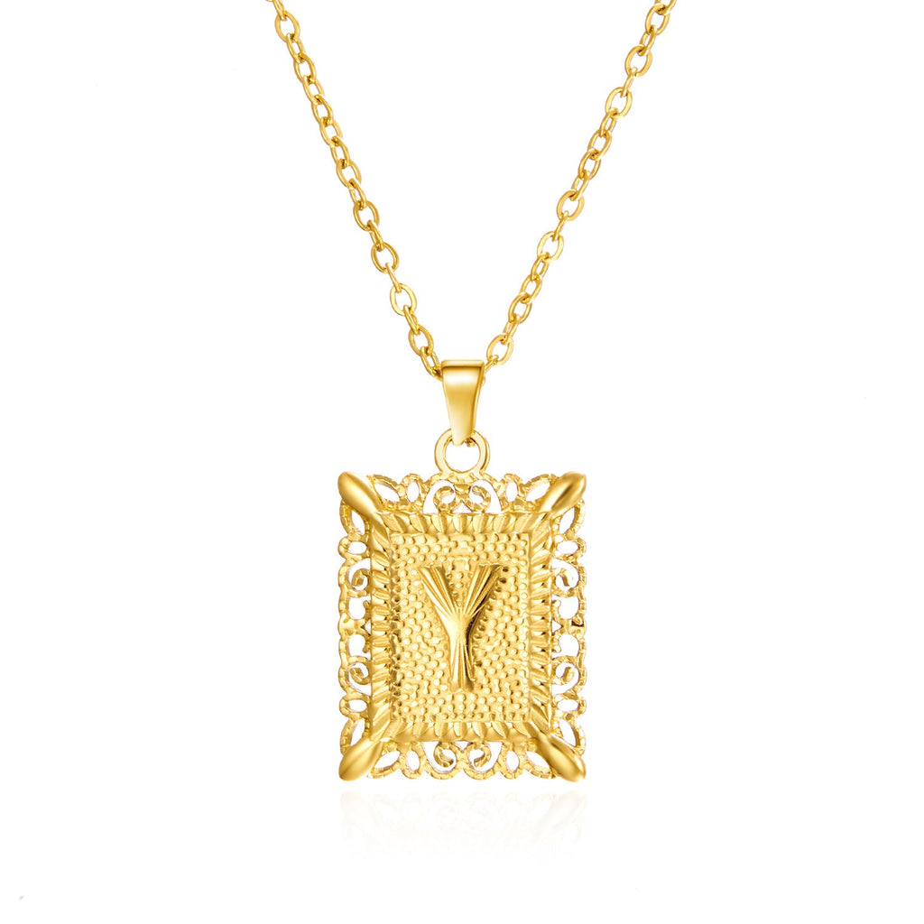 Initial Letter Necklace