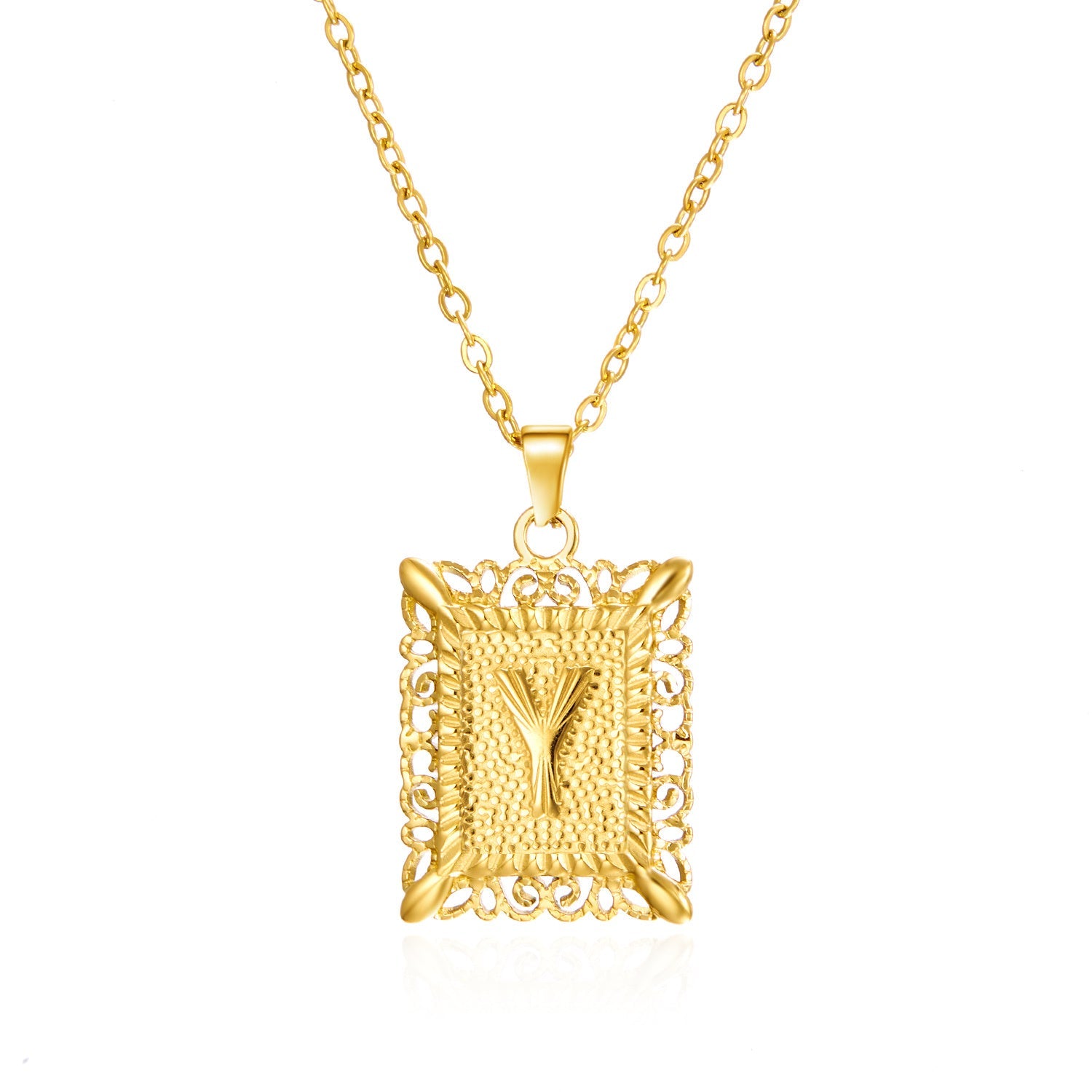 Initial Letter Necklace