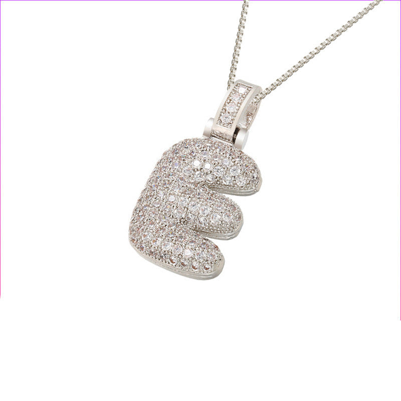 Initial Bubble Necklace